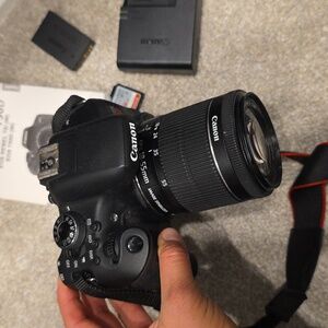 Canon Black DSLR Camera